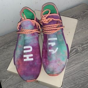 Purple Human Race Adidas men’s size 10.5